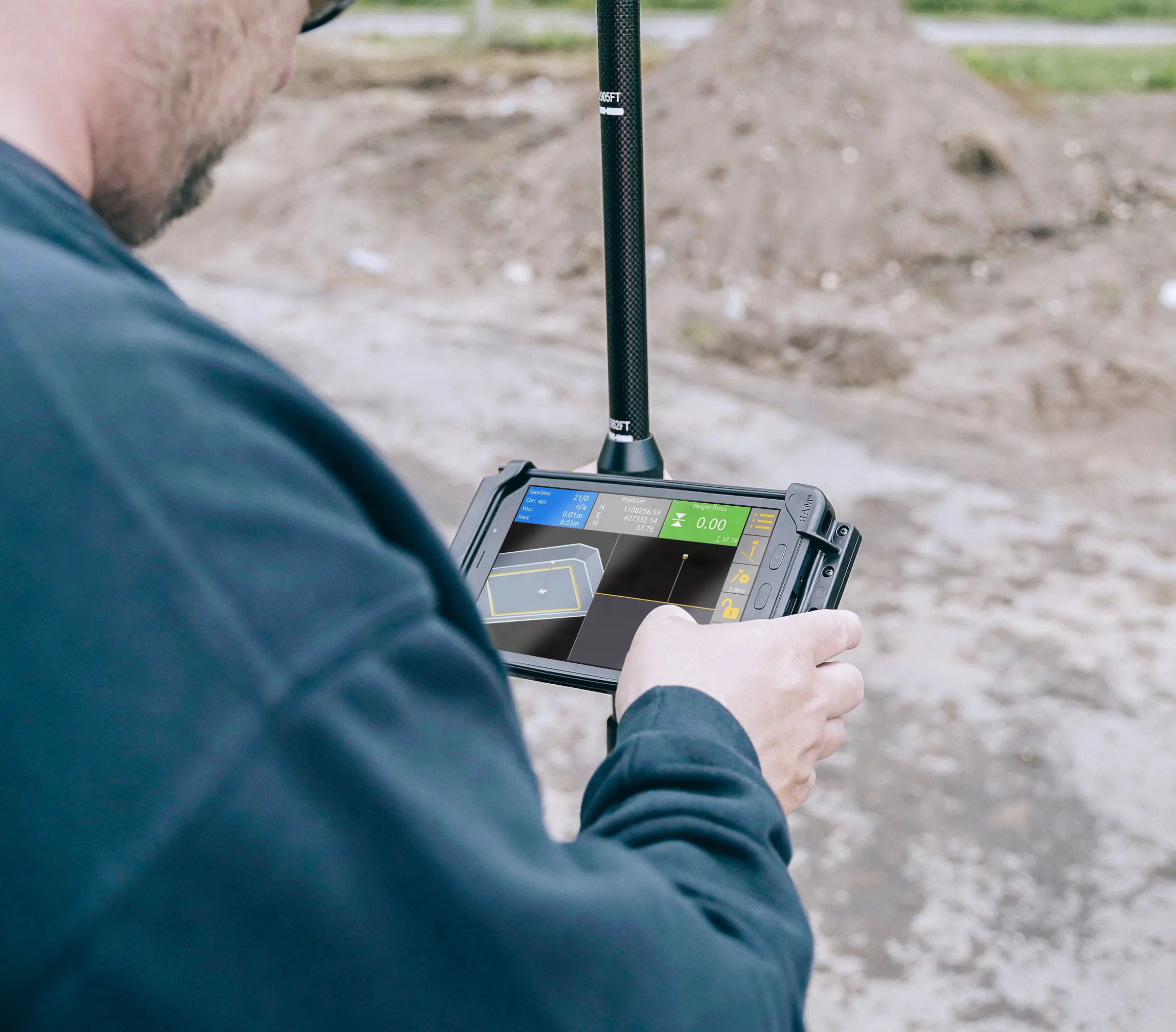 Tyczka geodezyjna Unicontrol 3D